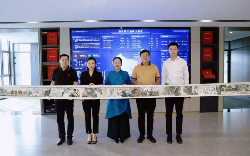 共促新時(shí)代婦女事業(yè)發(fā)展，張榮華主席與中國(guó)婦女人才網(wǎng)領(lǐng)導(dǎo)交流洽談